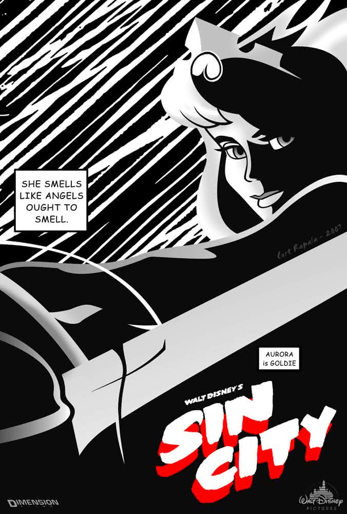 Aurora como Goldie do Sin City Aurora
